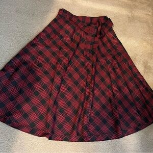 Talbots plaid skirt